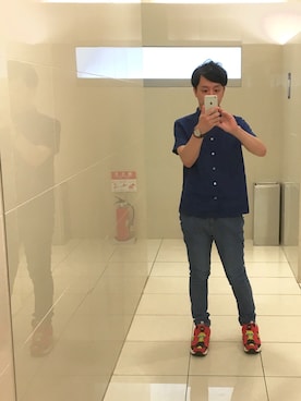 「NOMOS（ノモス）のアイテム」を使った、オーミチさん（メンズ・161cm）の春コーディネート