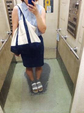 ちとさん（メンズ・153cm）の夏コーディネート