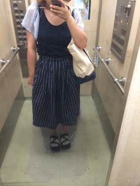 ちとさん（レディース・153cm）の夏コーディネート