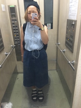 ちとさん（レディース・153cm）の夏コーディネート