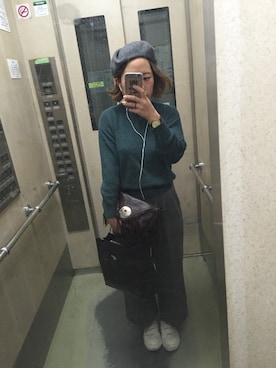 ちとさん（レディース・153cm）の秋コーディネート