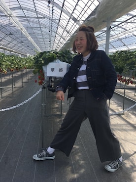 ちとさん（レディース・153cm）の春コーディネート