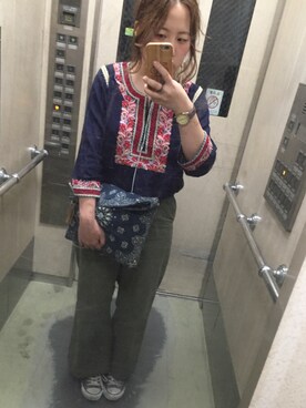 ちとさん（レディース・153cm）の春コーディネート