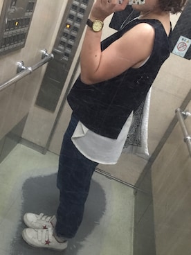 ちとさん（レディース・153cm）の夏コーディネート