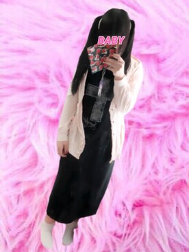 「iPhoneケース」｜「アイテム（雑貨/ホビー）」を使った、nanaさん（レディース・162cm）の夏コーディネート