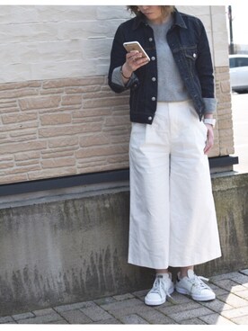 megさん（レディース・154cm）の春コーディネート