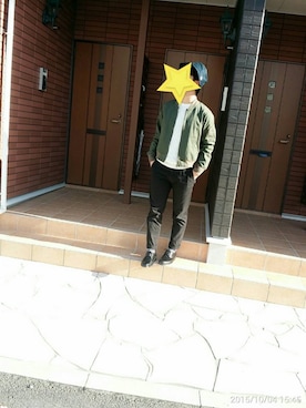 「w closet（ダブルクローゼット）のアイテム（ジャケット/アウター）」を使った、きたぁさんさん（メンズ・170cm）の秋コーディネート