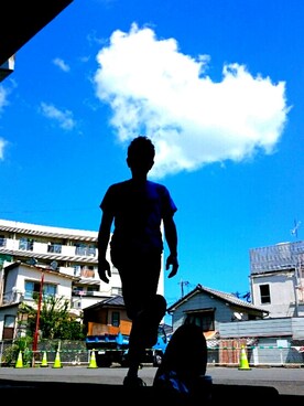 「青空」｜「アイテム（その他）」を使った、たかぶんごさん（メンズ・171cm）の夏コーディネート