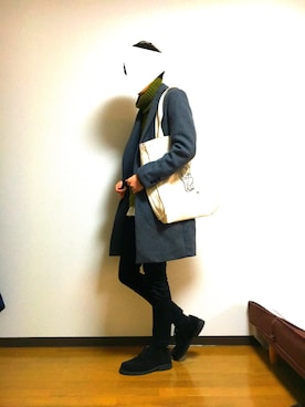 「BLISS POINT（ブリスポイント）のアイテム（ジャケット/アウター）」を使った、Naokunさん（メンズ・178cm）の秋コーディネート