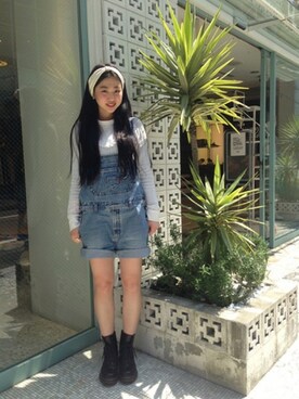 「BEAMES」｜aya okamotoさん（レディース・167cm）の春コーディネート