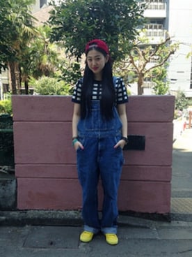 「BEAMES」｜aya okamotoさん（レディース・167cm）の春コーディネート