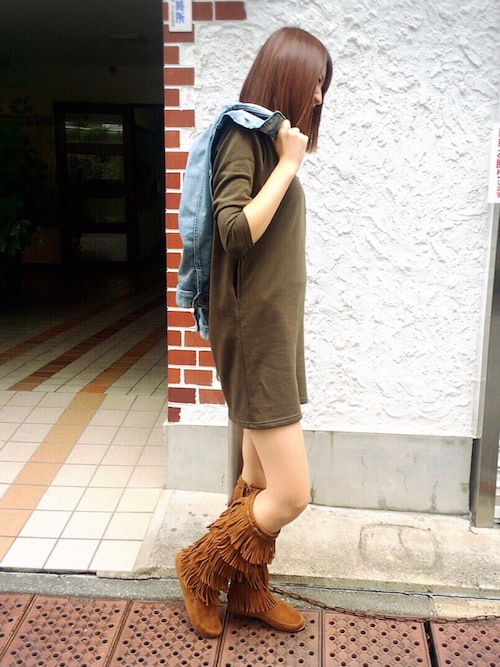 MINNETONKA】 ミネトンカ 3-LATER FRINGE BOOT/3段フリンジブーツを 
