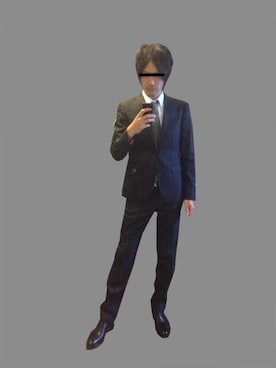 「アイテム（フォーマルスーツ/小物）」を使った、Kyosuke Otsukaさん（メンズ・183cm・40代）の春コーディネート