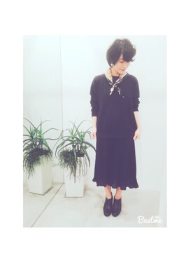 「アイテム（ブーティ）」を使った、manamiさん（レディース・156cm・20代）の秋コーディネート