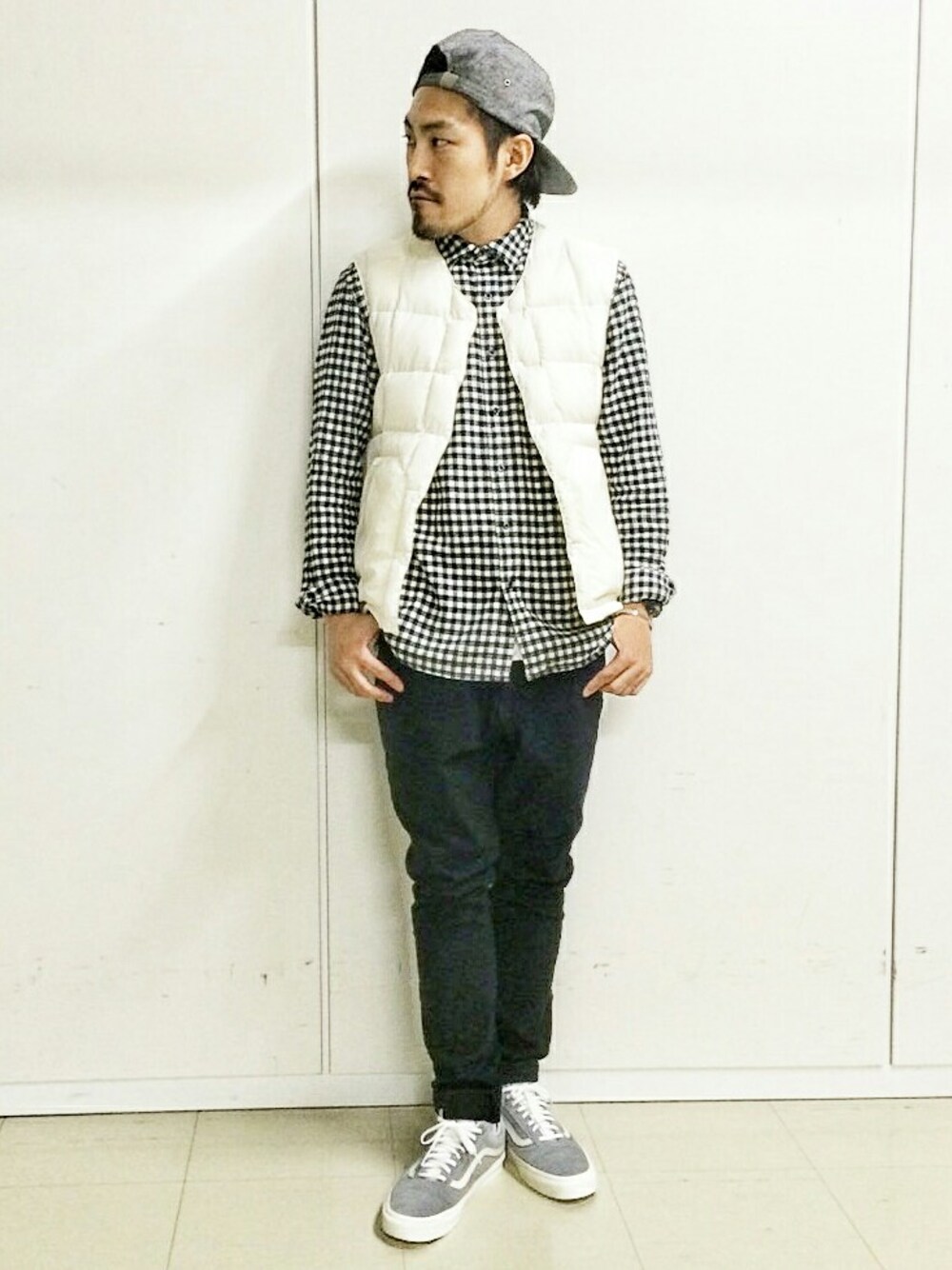 メンズの秋コーディネートの1枚目の写真