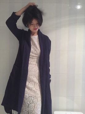 「Keepsake（キープセイク）のアイテム（ワンピース/ドレス）」を使った、lunaさん（レディース・162cm）の秋コーディネート
