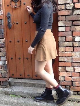 「La Leia（ラレイア）のアイテム」を使った、naöさん（レディース・160cm）の秋コーディネート