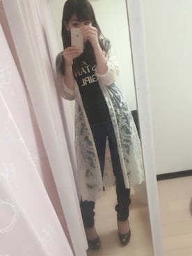 【新品】RIKA by リカ　バイ　ウルリカ　ラングレン　Tシャツ　xs 新品】RIKA by リカ バイ ウルリカ ラングレン Tシャツ xs