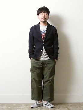 リッキー ほそださん（メンズ・162cm）の春コーディネート