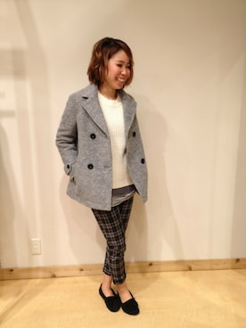 「McGREGOR CLASSIC（マックレガークラシック）のアイテム（ジャケット/アウター）」を使った、naokoさん（レディース・163cm）の秋コーディネート