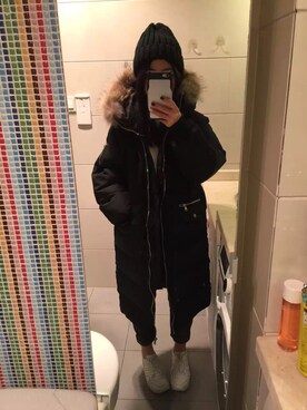 「adidas（アディダス）のアイテム（スニーカー、ホワイト系）」を使った、shirelysunさん（レディース・155cm）の秋コーディネート