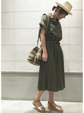 「BENELLI（ベネリ）のアイテム」を使った、hirotaさん（レディース・167cm）の夏コーディネート