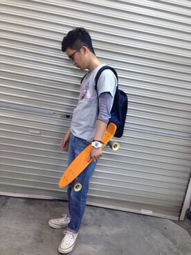 KEEXさん（メンズ・163cm）の春コーディネート