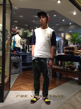 市川 奏太さん(メンズ・179cm)の春コーディネート