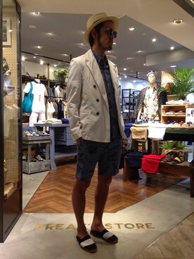 市川 奏太さん(メンズ・179cm)の春コーディネート