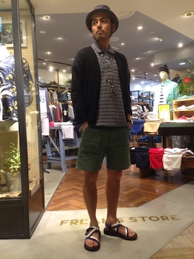 市川 奏太さん（メンズ・179cm）の夏コーディネート