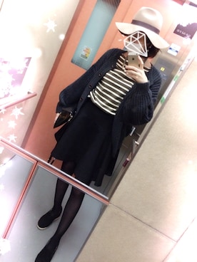 「KATHARINE ROSS（キャサリンロス）のアイテム（スカート）」を使った、プチさん（レディース・169cm）の秋コーディネート