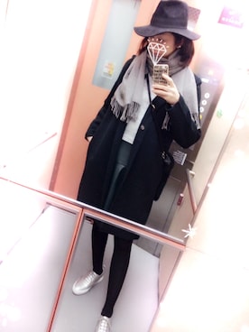 「KATHARINE ROSS（キャサリンロス）のアイテム（スカート）」を使った、プチさん（レディース・169cm）の秋コーディネート