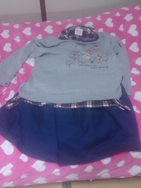 「no brand（ノーブランド）のアイテム（シャツ/ブラウス、その他）」を使った、みたしゃん。さん（レディース・158cm）の秋コーディネート