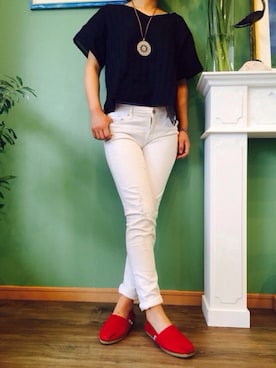 usuiさん（レディース・157cm）の夏コーディネート