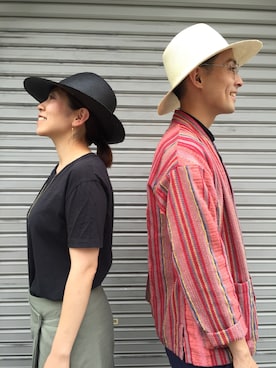 「KIJIMA TAKAYUKI」｜「アイテム（スカート）」を使った、Satoko Takeshitaさん（レディース・155cm）の春コーディネート