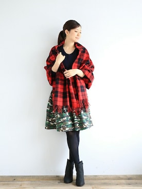 yuki kinaiさん(レディース・161cm)の秋コーディネート