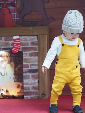 「PAPRIKA（パプリカ）のアイテム」を使った、Manami さん（キッズ・80cm）の秋コーディネート