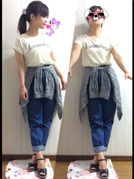 mai1125さん(レディース・157cm)の夏コーディネート