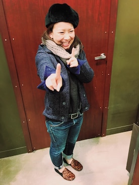 「Naturalizer   （ナチュラライザー）のアイテム」を使った、ERIKOさん（レディース・154cm）の秋コーディネート