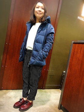 「フユコーデ」｜「アイテム（その他）」を使った、ERIKOさん（レディース・154cm）の冬コーディネート