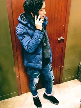 ERIKOさん（メンズ・174cm）の冬コーディネート