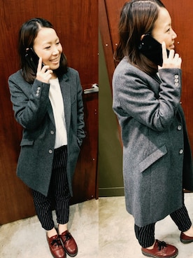 ERIKOさん(レディース・154cm)の冬コーディネート