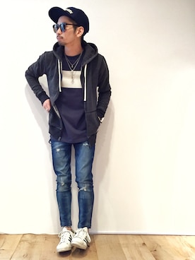 YUSUKE5さん（メンズ・165cm）の春コーディネート