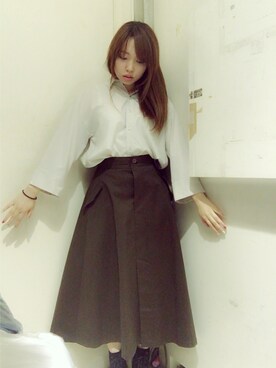 愛原まなさんのコーディネート