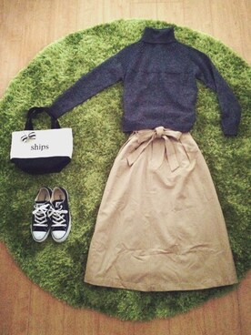 satoさん（レディース・154cm）の秋コーディネート