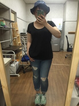 葳 weiさん（レディース・160cm）の夏コーディネート