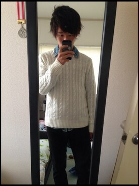 「roshell（ロシェル）のアイテム（その他シューズ、その他）」を使った、よこちゃんさん（メンズ・172cm）の春コーディネート