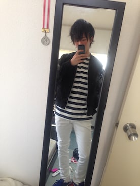 よこちゃんさん（メンズ・172cm）の春コーディネート