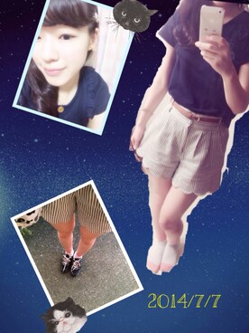 うみゅうさん(レディース・165cm)の夏コーディネート