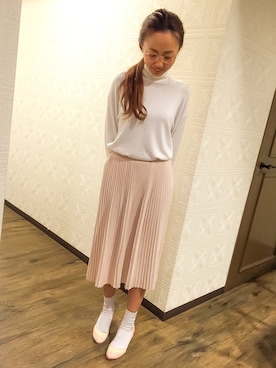 「アイテム（パンプス）」を使った、JELLYBEANSさん（レディース・155cm）の夏コーディネート